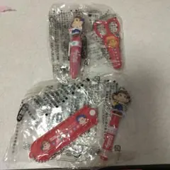 ミニキャラクター付き文房具セット、ペコちゃん。ハサミ・定規のみ！ちっぷ様専用