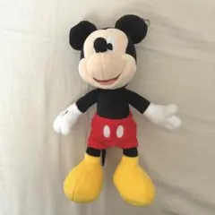 ミッキーマウス ぬいぐるみ キーホルダー付き