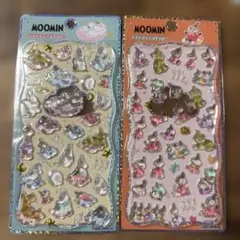 ムーミン プチドロップステッカー 2種セット