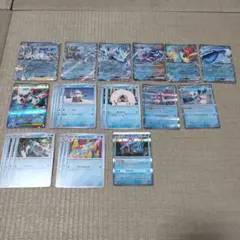 【匿名配送】24枚 ポケモンカード 水タイプ デッキパーツ