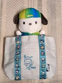 ポチャッコくじ　パペット・トートバッグ　セット