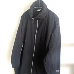 Champion 2way コート パーカー アウター チャンピオン ブラック