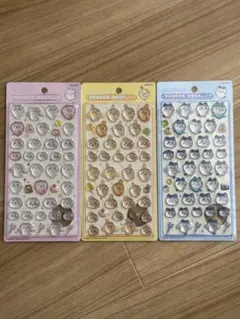 国内正規品 ちいかわ ボンボンドロップシール 第一弾 うさぎ ハチワレ 3種3点