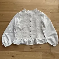 【zara kids】デザインブラウス　130cm