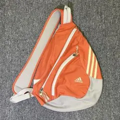 00s y2k adidas スリリングバッグ ワンシェルダー オレンジのサムネイル