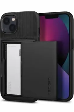 【即発送】iPhone13 ケース 収納ケース ICカード ポケット パスケース