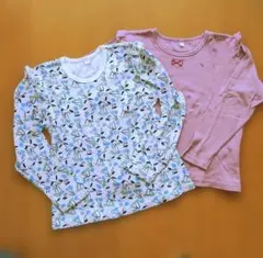 長袖カットソー 2枚セット 130