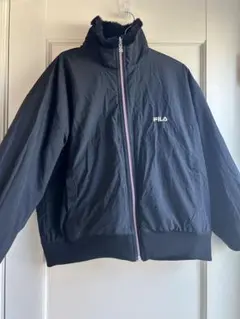 FILA ブラック ボアジャケット