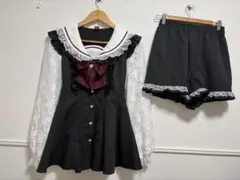 シークレットハニー Secret Honey レースセーラー襟セットアップ