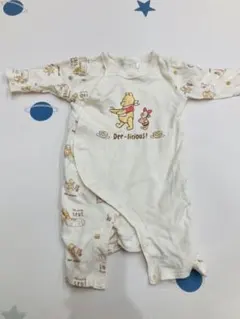 プーさん 長袖ロンパース 60