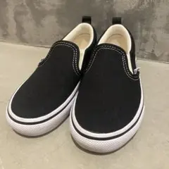 Vans ブラック スリッポン　18cm