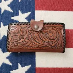 カービングレザー★お財布☆大幅値下げ☆