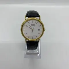 SEIKO QUARTZ 腕時計 ブラック7820-803A 不動品 - メルカリ