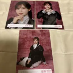 櫻坂46 遠藤理子 生写真 5th Anniversaryドレス セミコンプ
