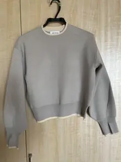 【UNITED ARROWS】EMMEL REFINES グレー　ニットのサムネイル