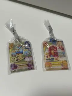 アイカツ　夏樹みくる 風沢そら　誰でもアイドル活動アクリルチャーム ガチャガチャ
