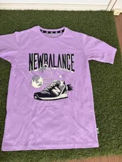 New Balance キッズ Tシャツ 150cm パープルのサムネイル