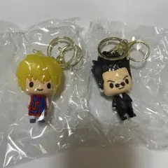 HUNTER×HUNTER キーホルダー　クラピカ　レオリオ　ガチャガチャ
