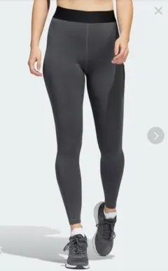 アディダス｜テックフィットPeriod-Proof 7/8タイツ｜グレー【XL】