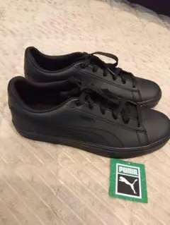 新品 PUMA V コート バルク EB ブラック 28.0cm