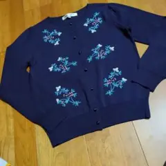 試着のみ♪Super Beauty☆ビーズと刺繍のカーディガン