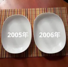 【まとめ売り】ヤマザキ春のパンまつり 白いモーニングプレート4皿