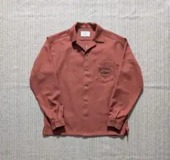 アーバンリサーチ サニーレーベル 刺繍 オープンカラーシャツ 長袖シャツ
