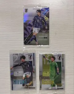 日本代表トレーディングカード3枚セット