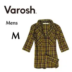 メンズ Mサイズ VAROSH 5分袖シャツ Y2Kのサムネイル