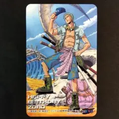 ONEPIECE ワンピース ゾロ カード バースデー アニメイト - メルカリ