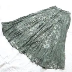 AMERI vintage EMMA MAJOLICA PLEATS SKIRT - メルカリ