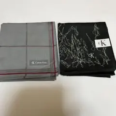 Calvin Klein ハンカチ 2枚セット