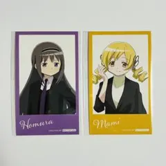 マミ　ほむら　まどマギ　ららぽーと　ダイバーシティコラボ　購入特典　ステッカー①