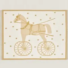 エルメス　毛布プレード 《シュヴァル・カブリオレ》