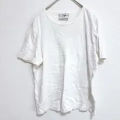 STUDIO EASE ホワイト 半袖Tシャツ 【M相当】無地 白 シンプル