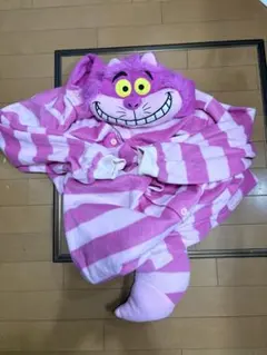 チェシャ猫デザイン パジャマ フード付き　着ぐるみ　大人用