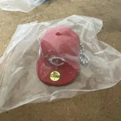 赤い59FIFTYキャップ