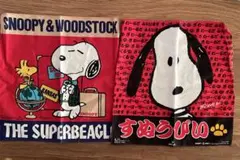 ［新品］SNOOPY綿ハンカチ　2枚セット