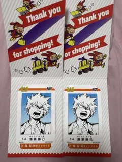 僕のヒーローアカデミア 爆豪勝己 ミニブロマイド2枚セット