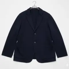 ユニクロ【L】 コンフォート2Bジャケット ネイビー