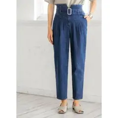 Style deliスタイルデリ ベルト付きハイウエストデニム　ジーンズのサムネイル