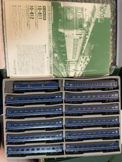 Bトレイン 24系あけぼの 11両フル編成＋EF64-1000 N化 動力2両 - メルカリ