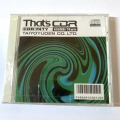 That's CDR CDR-74TY 650MB 74分