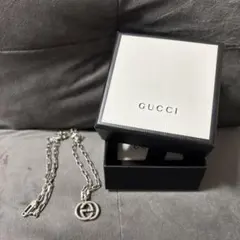 現行/美品/希少】GUCCI ネックレス 喜平 燻 インターロッキング - メルカリ