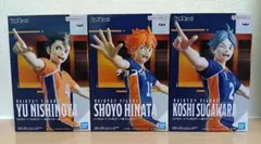 ハイキュー!! フィギュア 日向・菅原・西谷3点セット - メルカリ