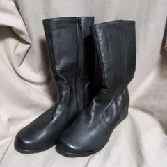 Dona Miss レザーブーツ　黒