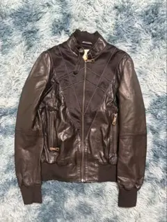 DIESEL 美品Y2K lether jaket