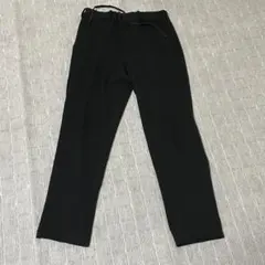 ⚠️穴空きあり 裏起毛！黒スラックス　workman colors Mサイズ