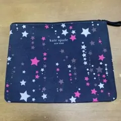 kate spade 星柄ポーチ
