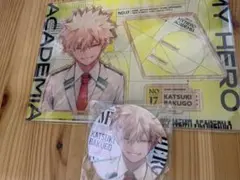 僕のヒーローアカデミアジャンプGIGA全サアクリルスタンド　缶バッジ　爆豪勝己